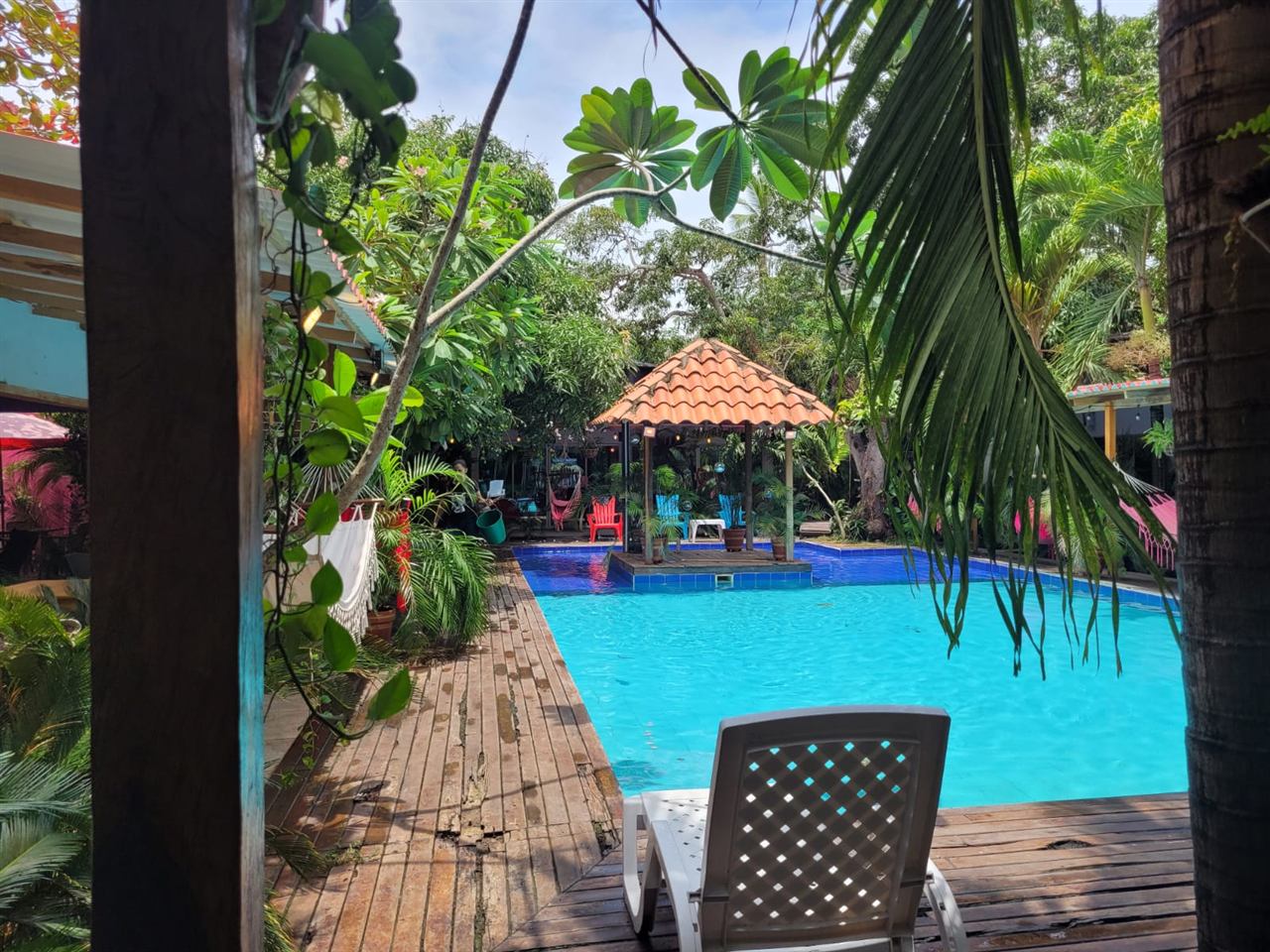 Piscina tropical en Palomino